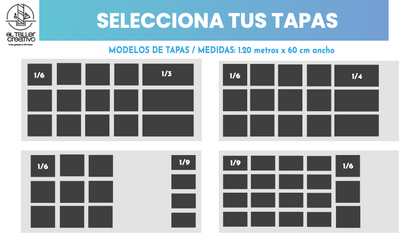 -20% Barra armable para snacks, elotes, esquites, crepas